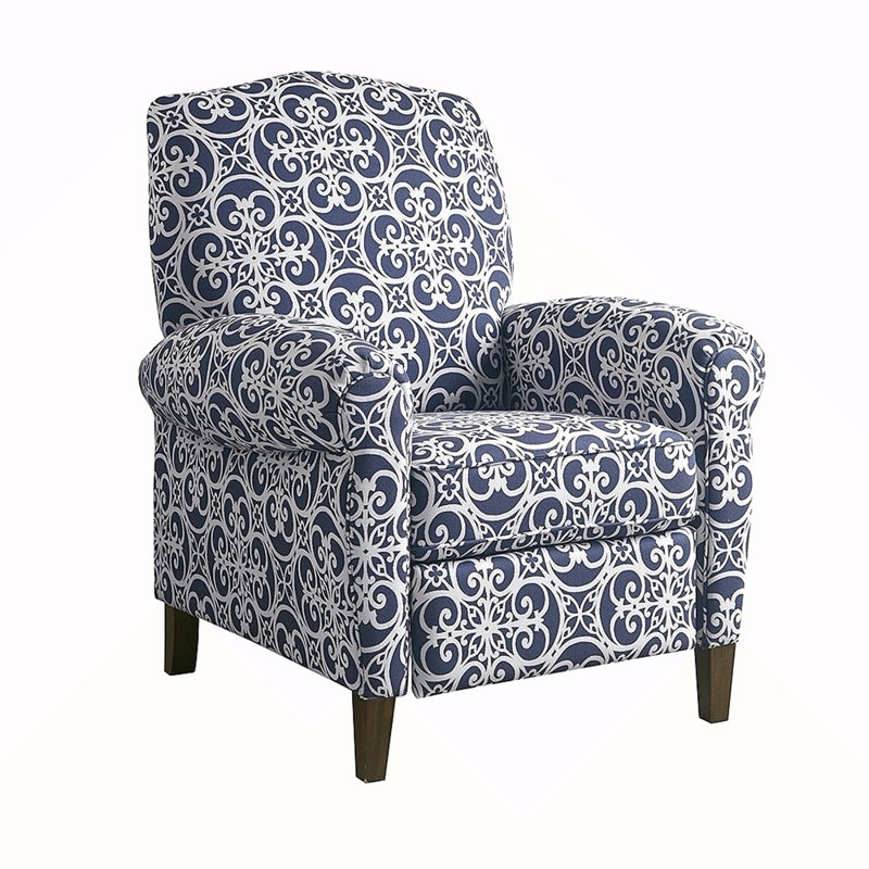 Push Back Recliner, Multicolor