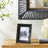 Black Scoop Resin Tabletop Picture Frames-5X7