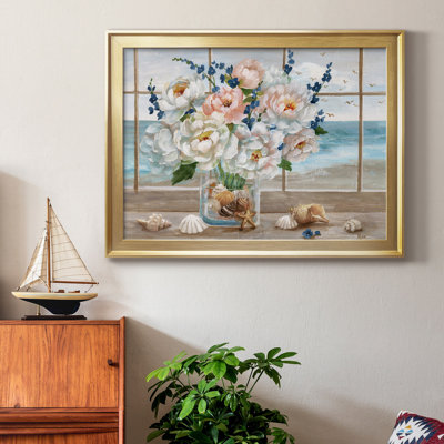 Fenêtre côtière - peinture encadrée