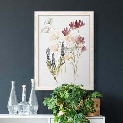 " Lobelia Garden I " Painting Print