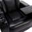 270 Degree With Swivel Function PU Leather With Power Recliner Function Individual Seat Home Theater Recliner With Tray Table, With Phone Holder, Cup Holder, With USB Port Port, Hidden Arm Storage For Living Room-1491623469
