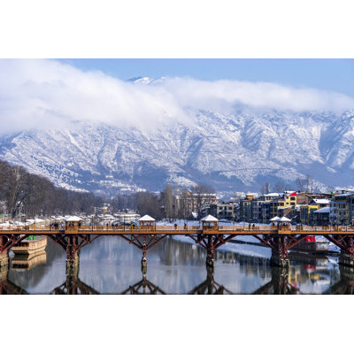 Srinagar Kashmir by P. Kijsanayothin - Wrapped Canvas Print