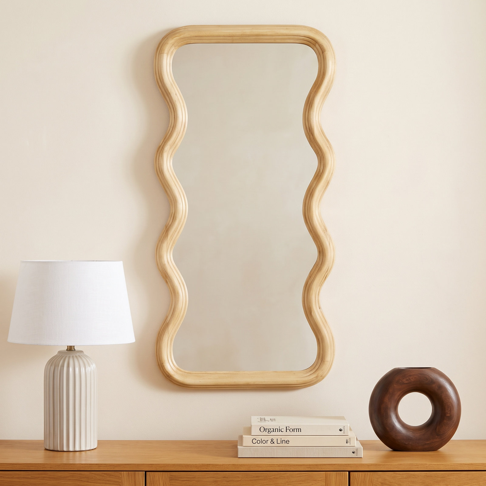 Dupont Wood Wall Mirror