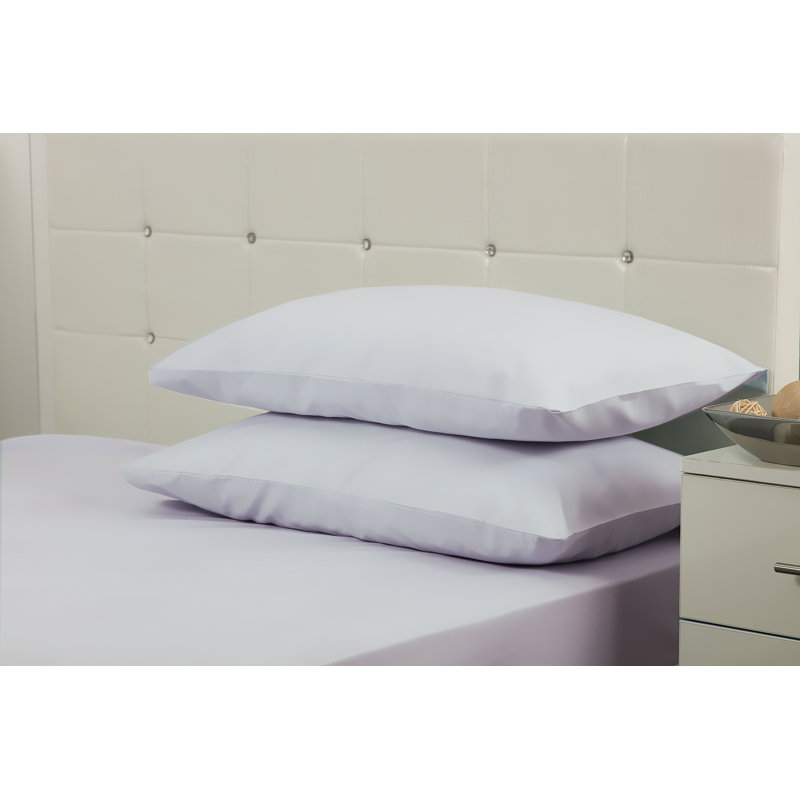 200 TC 50/50 Percale Polycotton Cotton Blend Housewife Pillow Case, Heather