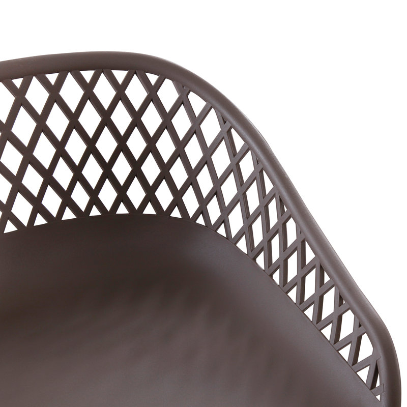 Newark Patio Bar Stool, Taupe, 29"