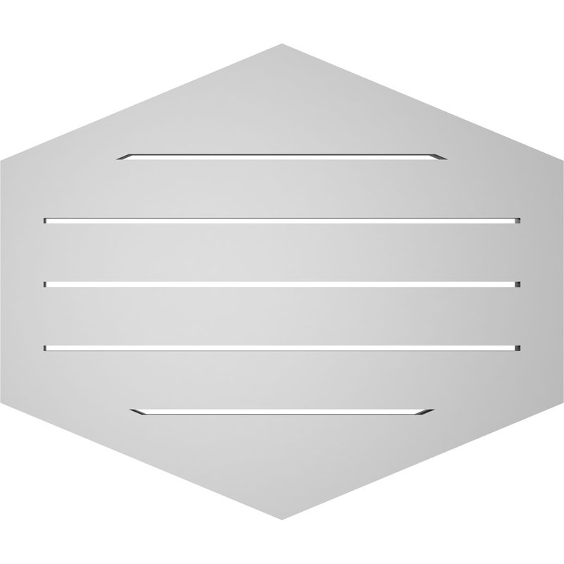 Pente verticale verticale en uréthane 5 pi, H 22 po x l 26 po x P 1,5 po