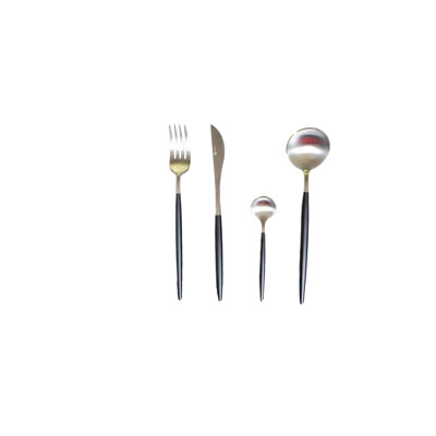 Rowlett 16 Piece 18/10 Stainless Steel Cutlery Set, Service for 4