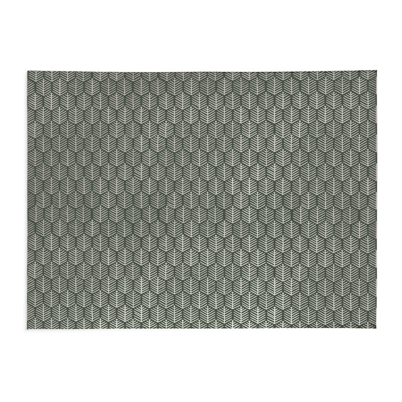 Stitch Patch Kids Play Mat, Rectangle 3' x 5', Chimichurri/Green