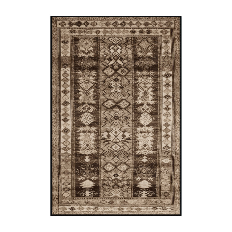Tapis lavable à motifs matelassés Farm, Rectangulaire 2 pi x 3 pi