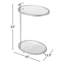 Ciro Metal & Mirrored Side Table-1074595657