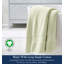 Serviette de bain en coton biologique certifiée GOTS & OEKO-TEX de Sengul - 650 g / m², à longues fibres, peluche, à séchage rapide et absorbante, 30 po x 58 po-102360949