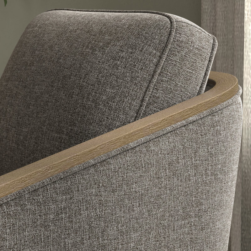 Fauteuil pivotant gris, Gris