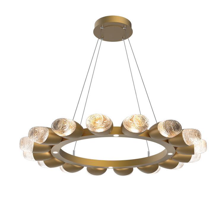 Pebble 16 - Light LED Chandelier