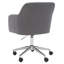 Chaise de bureau pivotante rembourrée H 35,83 po Imbali-327875884-327875885