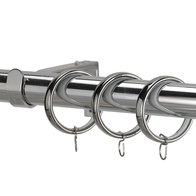 Anneau de rideau 1,625 po Laudalino, Chrome