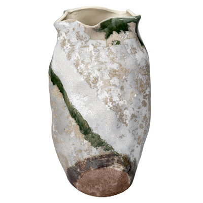 Sandcastle Ceramic Decorative Vase, Large