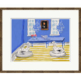 Blue Dog Giclee Print by Dana Gibson