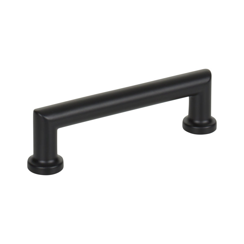 Morris Bar Pull, Flat Black, 3 3/4" Center to Center