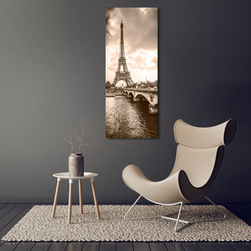 Eiffel Tower Paris - Wrapped Canvas Print