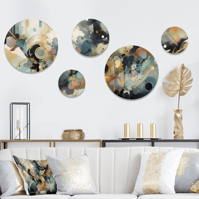 Abstract Modern Contemporary - Abstract Metal Wall Décor