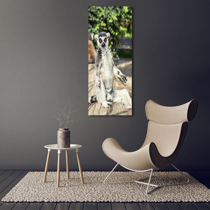 Lemur - Wrapped Canvas Print
