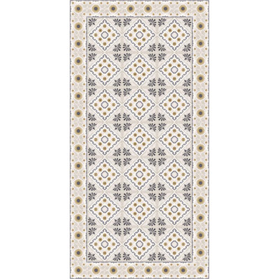 Tapis en vinyle facile à nettoyer Fontana