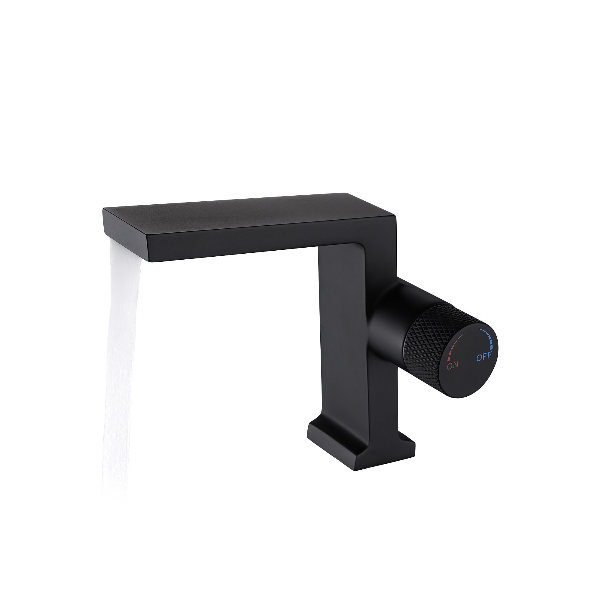 mondawe Single-handle Single Hole Bathroom Faucet With Drain Assembly ...