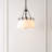 3 - Light Black Empire Pendant