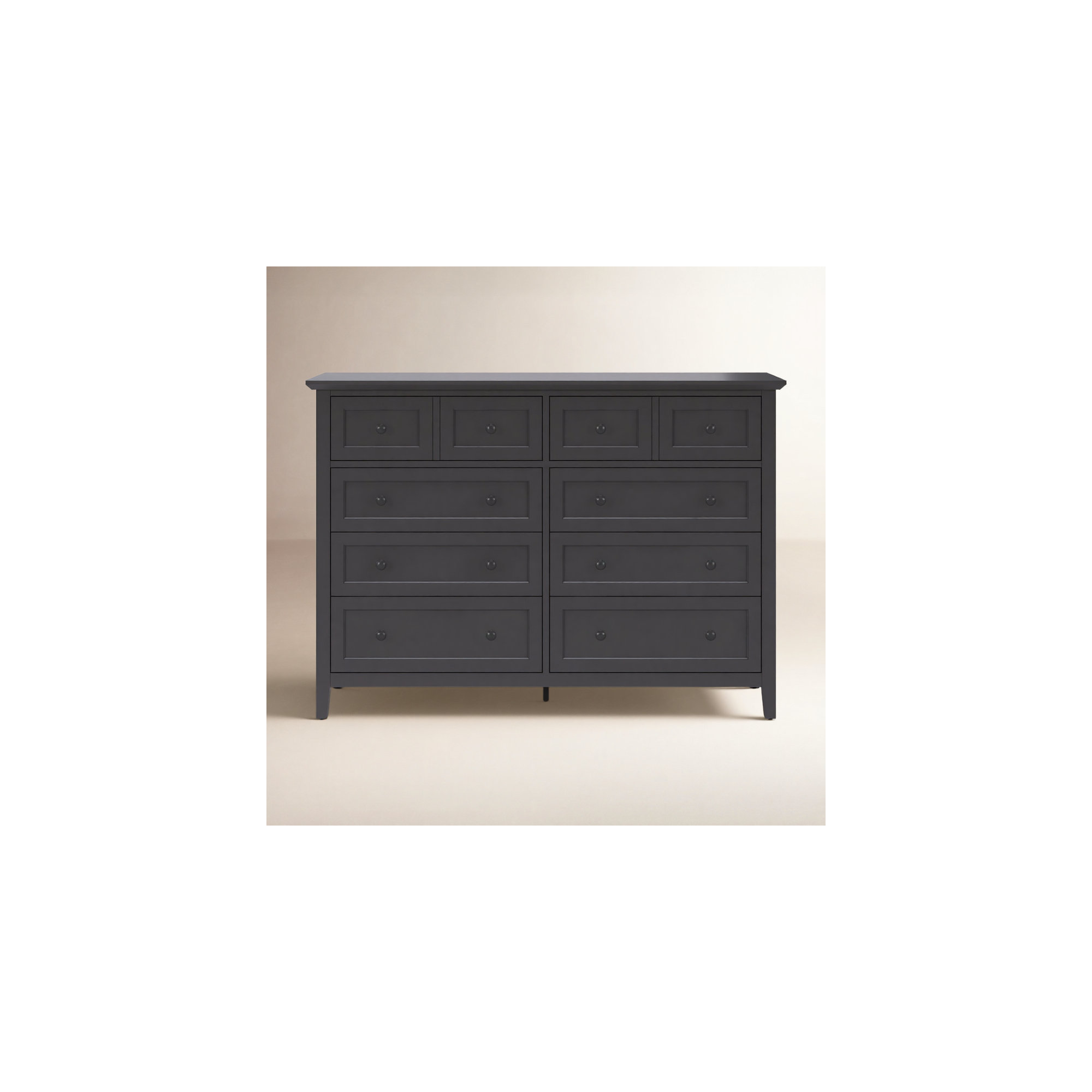 Renee 8 - Drawer Dresser, Black