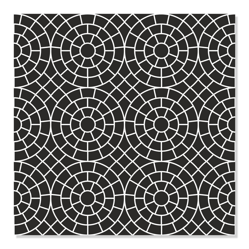 Panneau de papier peint adhésif Abbondanza, Noir, l 24 po x L 48 po