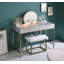 Miroir d'appoint ACME Alma, finition blanche
