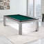 Playcraft Genoa 8' Slate Pool Table With Dining Top & Benches/Professional Installation Included-1447425703-1447425712
