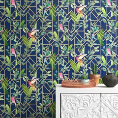 Seabrook Designs Picnic Plaid Tropic Green Wallpaper