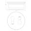 Siena Small Flush Mount-51203125-51179182