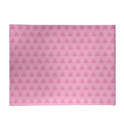 Chenille Geometric Indoor Rug