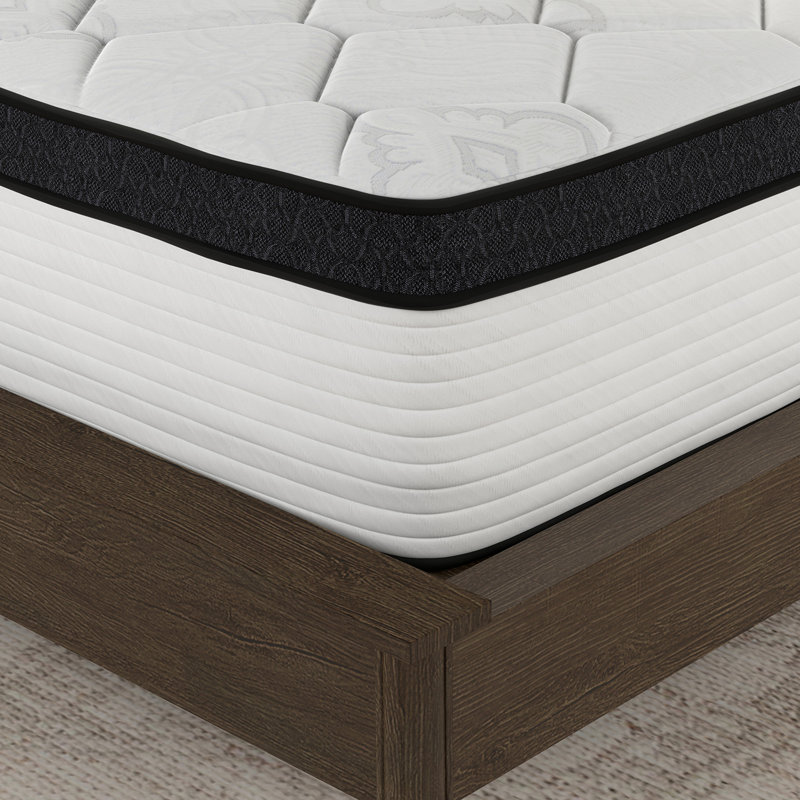 12" Plush Pillow Top Hybrid Mattress, California King