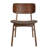 Hartzog Set of 2 Dining Chairs - Solid Wood Frame with Upholstered Fabric Seats - Open Back Kitchen & Dining Room Chairs-1088911156-1133256372