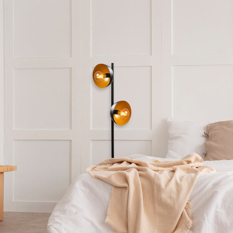51.48'' Black Tree Floor Lamp