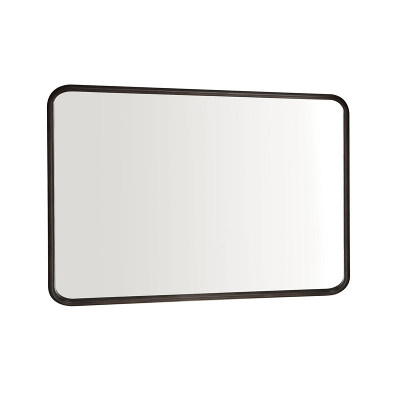 Oak Framed Large Full Length Mykelti Mirror, Oak Wood, 180cm H x 80cm W