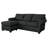 Charlotte 86" Wide Reversible Sleeper Sofa & Chaise with Ottoman-1107477157-1107477172
