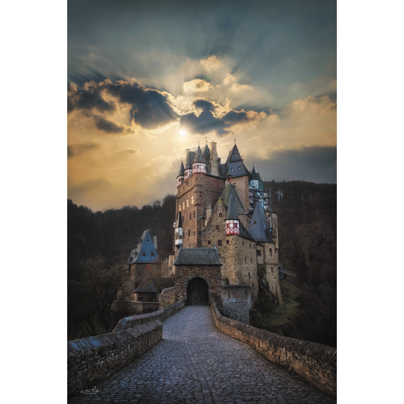 Château de conte de fées, H 12 po x l 8 po x P 1,25 po
