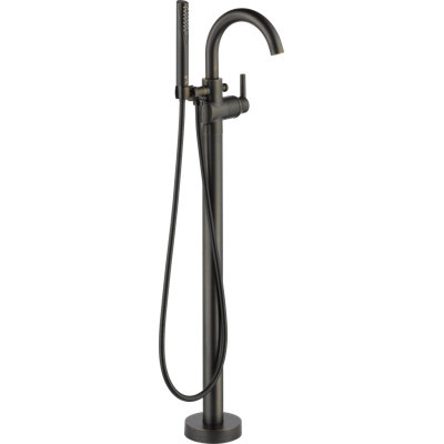 Robinet de baignoire autoportant à fixation sur le plancher à poignée simple Trinsic