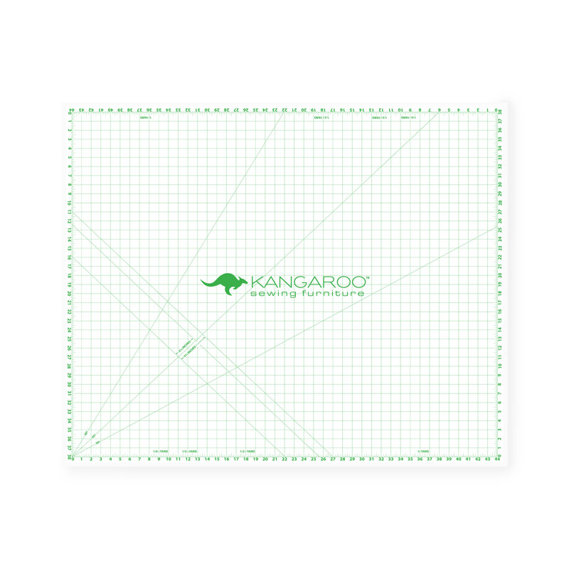 Dixie Cutting Table with Cutting Mat