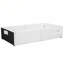 Lit plateforme tapissier avec garde-corps et station de charge-38310624