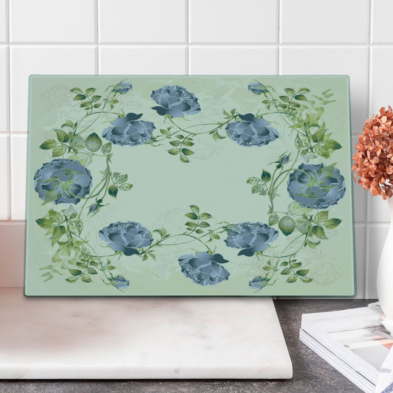 Planche à découper en verre christam east urban home