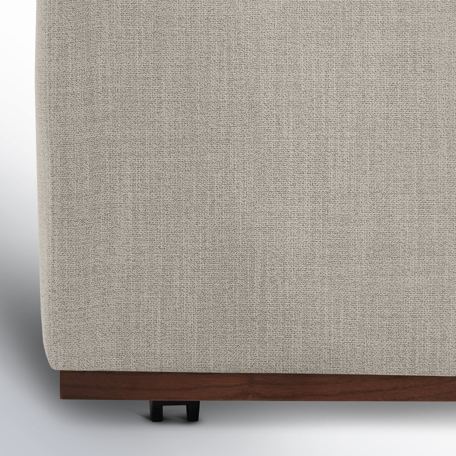 Bobbi Upholstered Armchair, Effie Flax Performance Linen