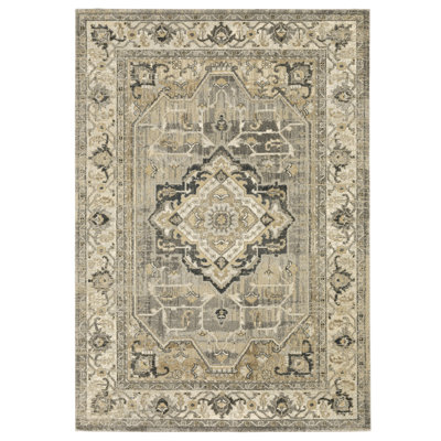 Tapis beige / gris Caryll