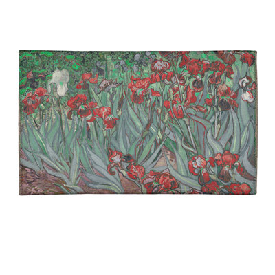 Chenille Floral Indoor Rug