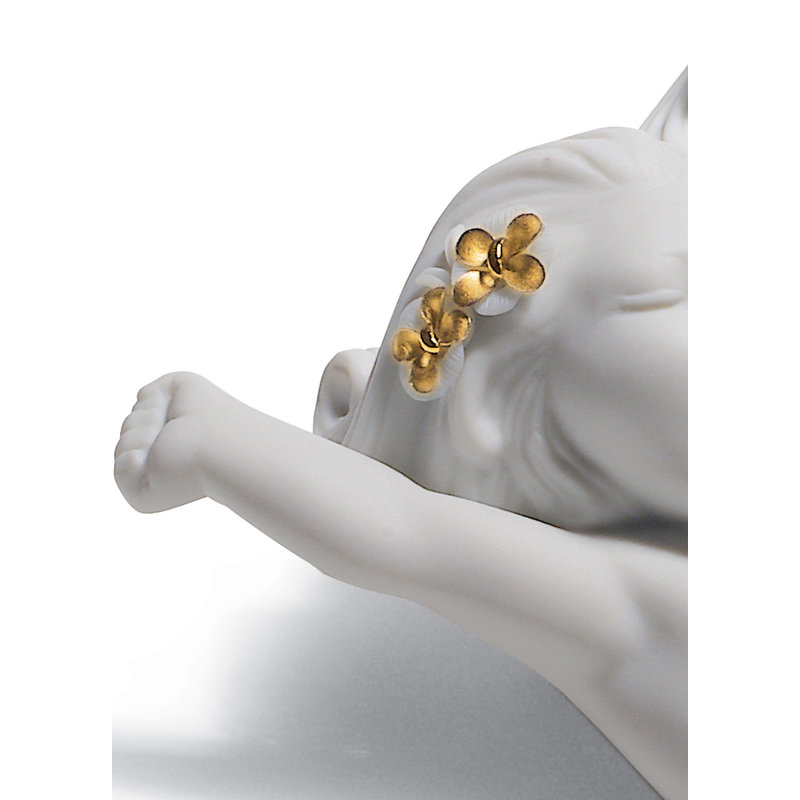 Réveil au figurine de la mer, Or