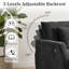 Fauteuil d'appoint convertible 3 en 1, fauteuil-lit multifonctionnel pour petits espaces-132395521